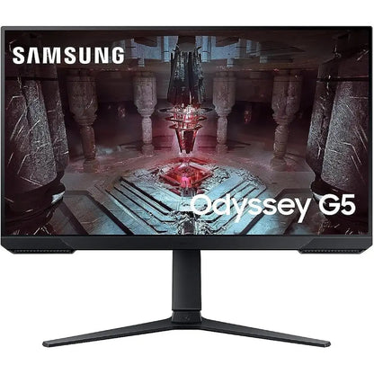 Samsung 27″ Odyssey G5 CG510, QHD Flat Gaming Monitor, 165Hz   | LS27CG510EMXUE