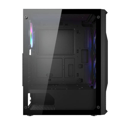 Cougar MX110 RGB Mid Tower PC Case With 4 Pre-Installed Fixed RGB Fans