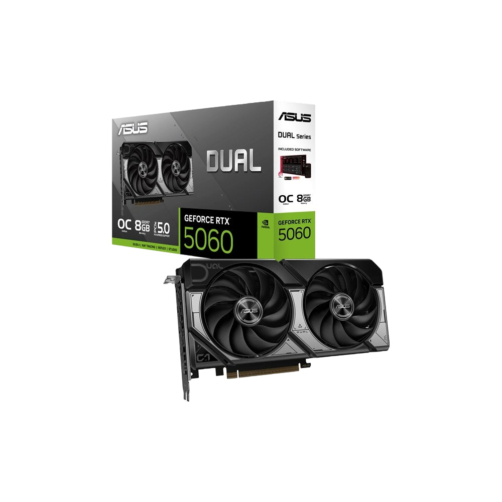 ASUS GeForce RTX 5060 Dual OC 8GB GDDR7 Graphics Card