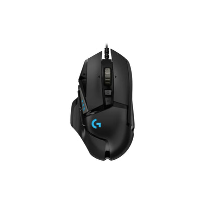 Logitech G502 Hero Gaming Mouse, Black