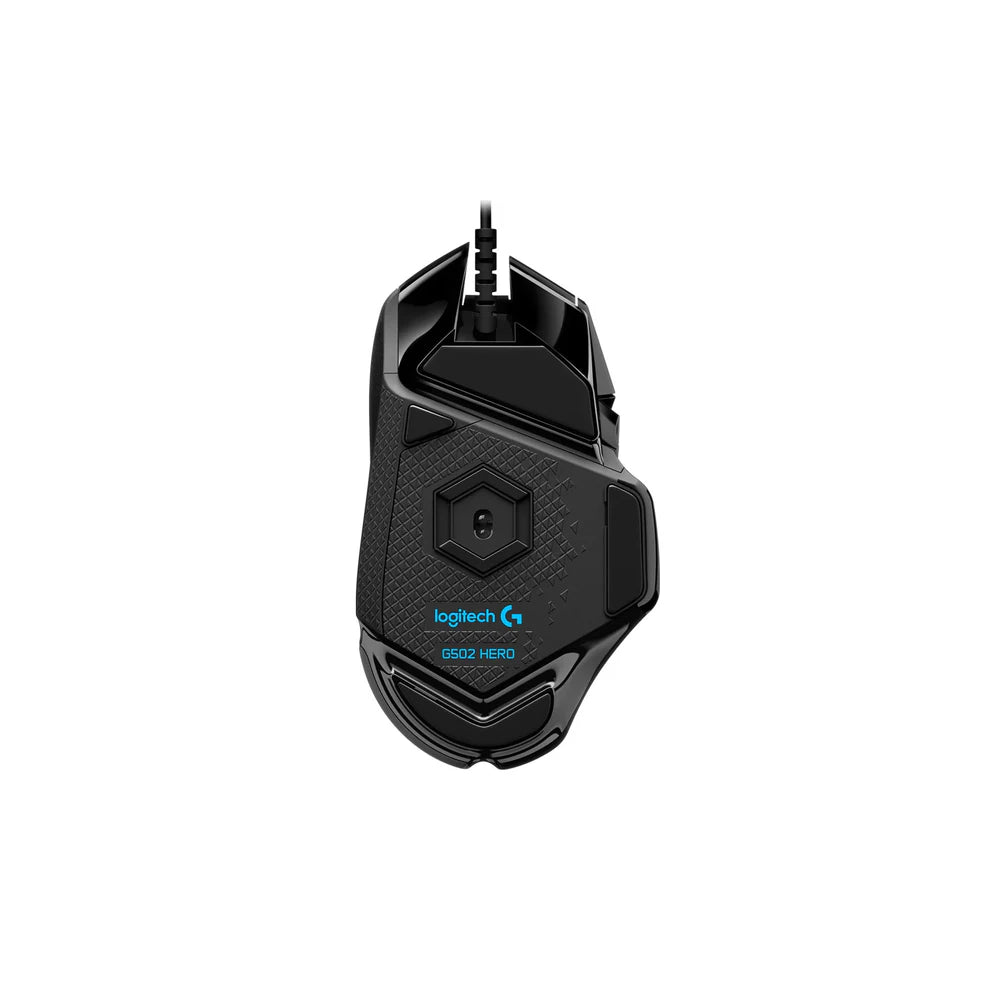 Logitech G502 Hero Gaming Mouse, Black