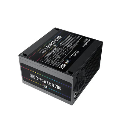 XIGMATEK Z-Power II RGB 700 PSU Power Supply Non-Modular 500W