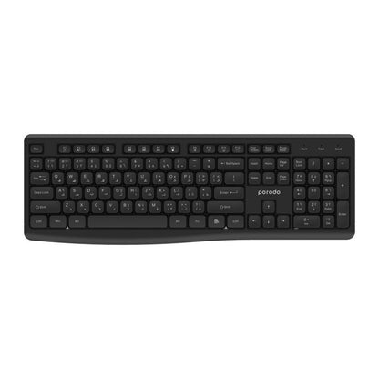 PORODO WIRELESS+BT KEYBOARD AND MOUSE COMBO