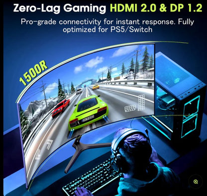 AMAZON AMZG27C1Q 27″ CURVED GAMING MONITOR 180HZ QHD