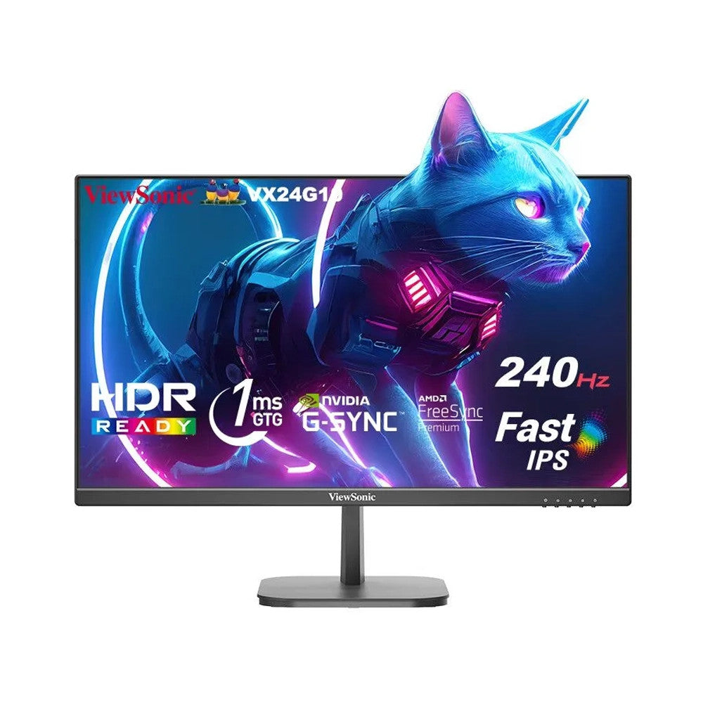 ViewSonic Gaming Monitor – 24″ FHD 240Hz | VX24G10
