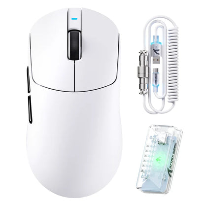 ATTACK SHARK X8PRO Ultra-Light Wireless Gaming Mouse & C06ULTRA Cable - White