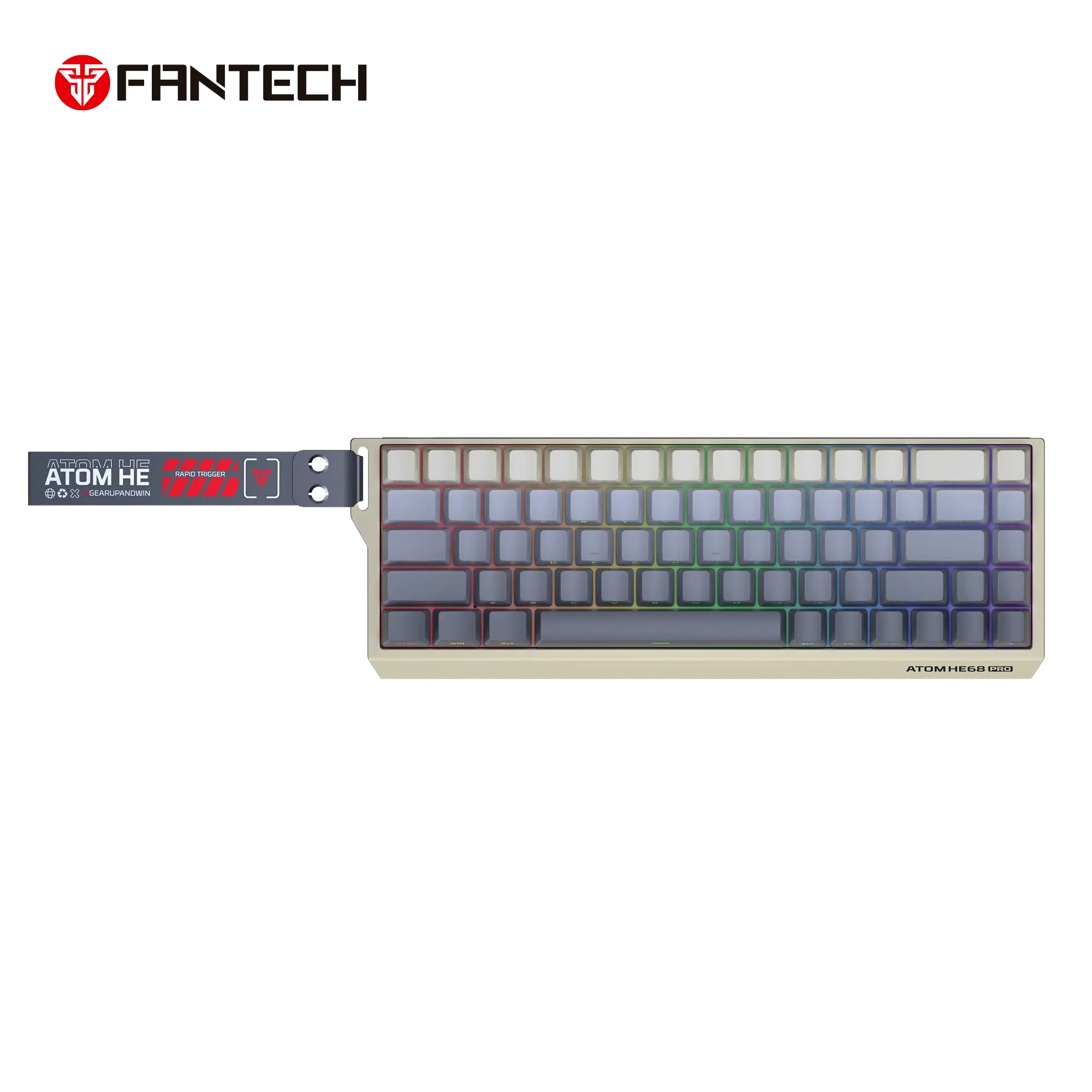 FANTECH ATOM Pro HE68 MK922, High Precision Magnetic Switch Keyboard