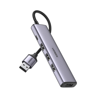 UGREEN USB 3.0 4-Port Hub with USB-C PD Port