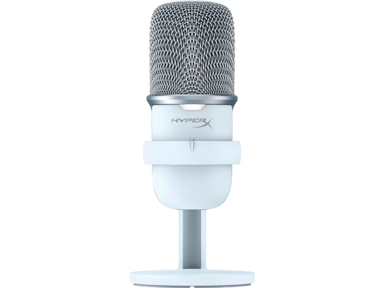 HyperX Solocast White Wired USB Microphone
