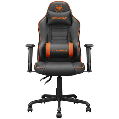 Cougar Fusion S Gaming Chair - Black Orange