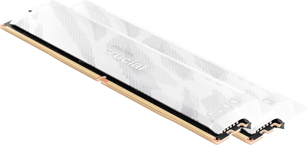 Crucial Pro DDR5-6400  32GB Kit (16GBx2)  Gaming Memory White