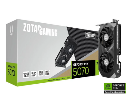 ZOTAC GAMING GeForce RTX 5070 Twin Edge 12GB