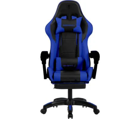 Deadskull, Gaming Chair, Ergonomic Gaming Chair - BLUE – Mtech