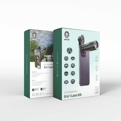 GREEN LION 9 IN 1 LENS KIT