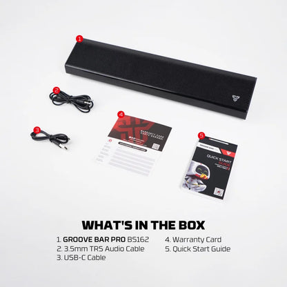 FANTECH BS162 GROOVE BAR PRO , 4-Mode Connectivity Speaker with Powerful Sound, and RGB Lights