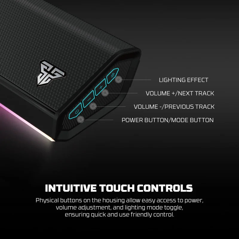 FANTECH BS162 GROOVE BAR PRO , 4-Mode Connectivity Speaker with Powerful Sound, and RGB Lights