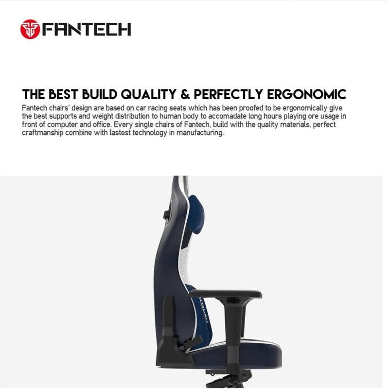 FANTECH GC283 ALPHA Gaming Chair - Navy Blue