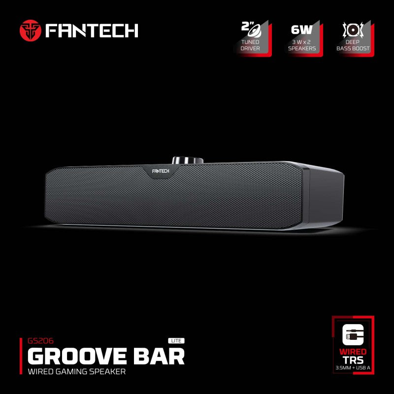 Fantech GS206 GROOVE BAR Wired Gaming Speaker