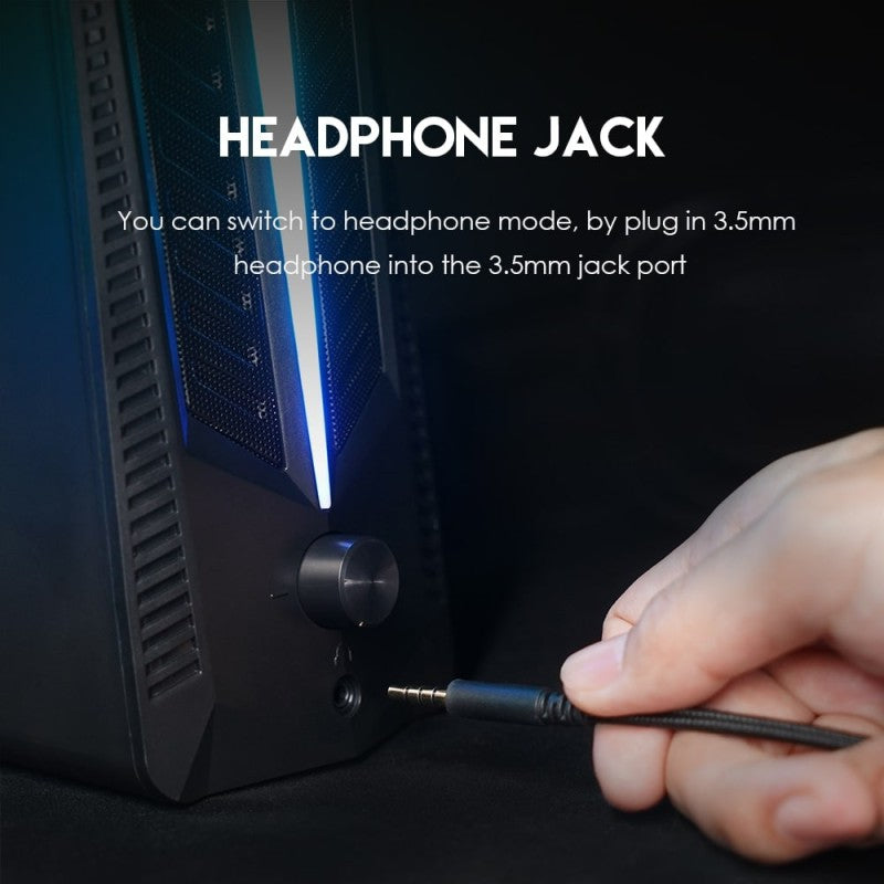 Fantech GS301 TRIFECTA, RGB Gaming & Music Speake