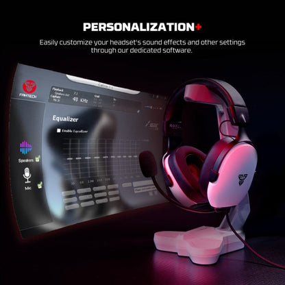 Fantech HG30 CARBON USB 7.1 Virtual surround sound Gaming Headset, Crystal-clear & Powerful Sound