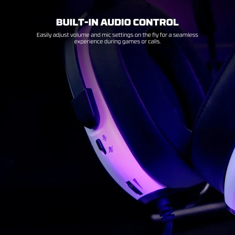 Fantech HG30 CARBON USB 7.1 Virtual surround sound Gaming Headset - WHITE