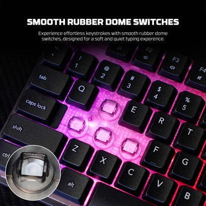 Fantech K515S SHIKARI S, RGB Lighting, Wired Gaming Keyboard