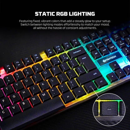 Fantech K515S SHIKARI S, RGB Lighting, Wired Gaming Keyboard