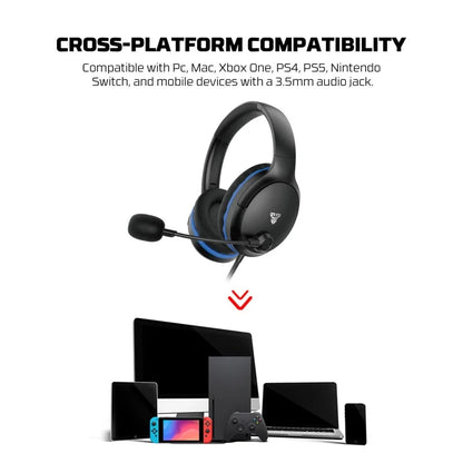 Fantech MH89 VALOR Premium Gaming & Audio Headset | WHITE