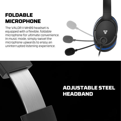 Fantech MH89 VALOR Premium Gaming & Audio Headset | WHITE