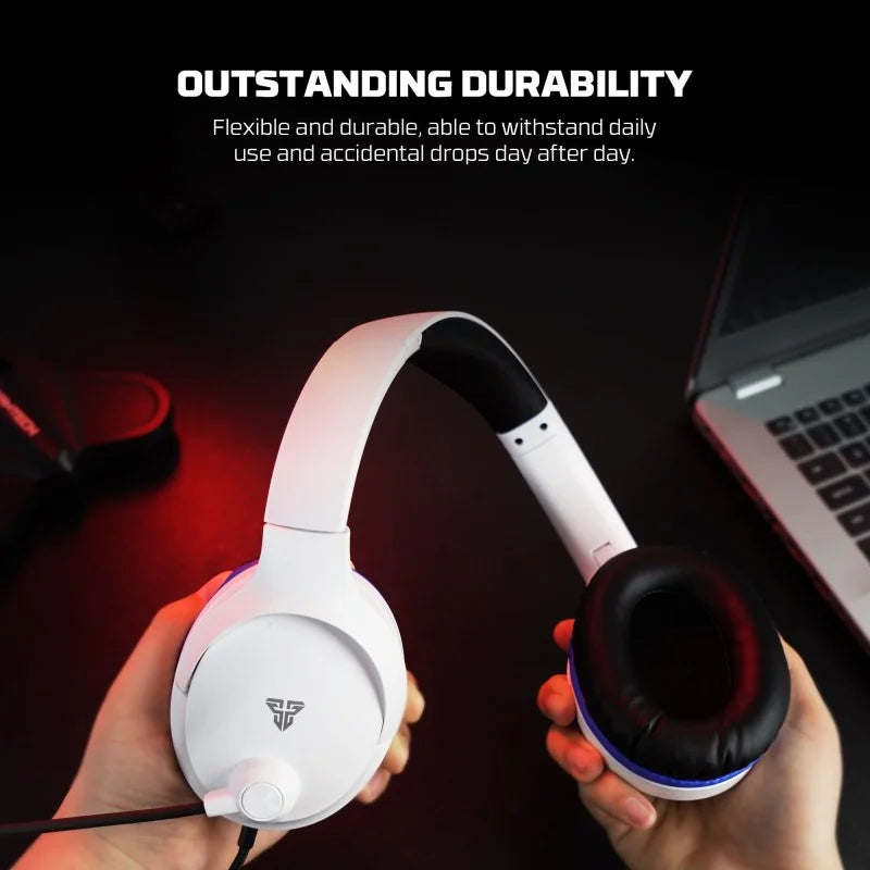 Fantech MH89 VALOR Premium Gaming & Audio Headset | WHITE