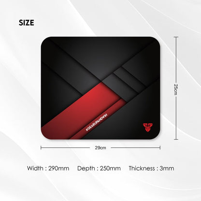 Fantech MP296 VIGIL, Gaming and Office Mousepad, Small Size: 29cmx25cmx0.3cm