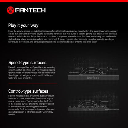 Fantech MP44 Large Size: 44cmx35cmx0.4cm