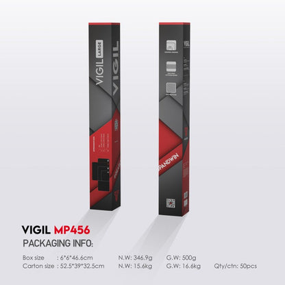 Fantech MP456 VIGIL MOUSE PAD- Large Size: 45cmx45cmx0.4cm