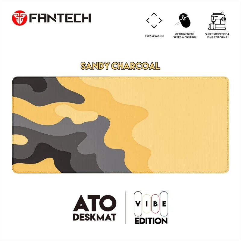 Fantech MP905 Sandy Charcoal, Gaming and Office Mousepad, XX-Large Size: 90cmx40cmx0.4cm