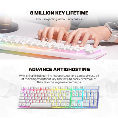 Fantech P51 5 in 1 White Power Bundle