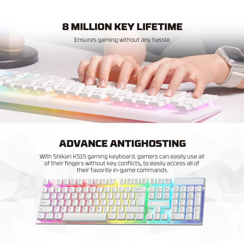 Fantech P51 5 in 1 White Power Bundle
