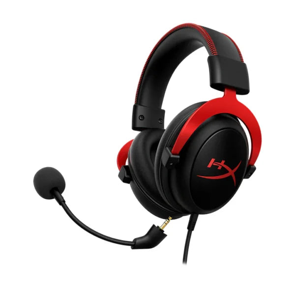 HyperX Cloud II Wired Gaming Headset-Black-Red
