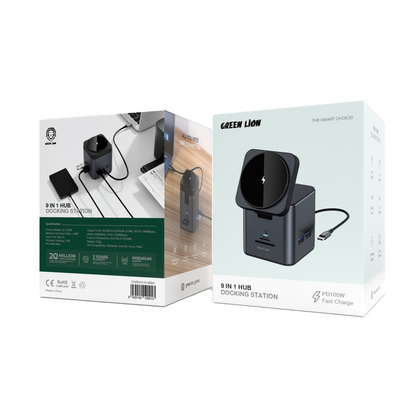 Green Lion 9 In 1 Hub Docking Station