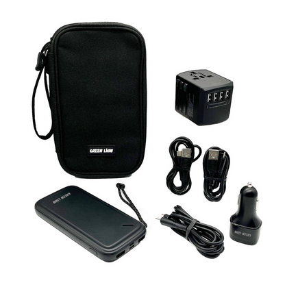 GREEN LION 6 In 1 Universal Travel Bag - Black
