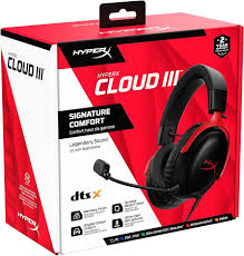 HYPERX CLOUD 3  WIRED GAMING HEADSET