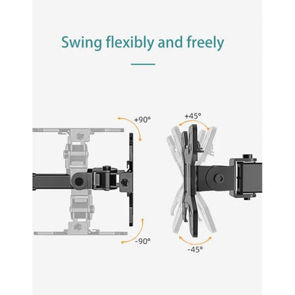 Kaloc KLC-DW230/T Adjustable Triple Monitor Arm, for Screens 17 to 27 Inches