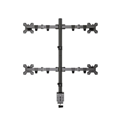 Kaloc KLC-DW240/J Adjustable 4 Monitor Arm, for Screens 17 to 27 Inches | DS100