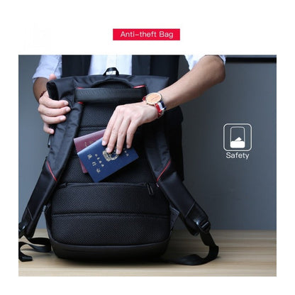 Kingsons Large & Multifunctional Design Backpack KS3140W Black, Water-resistant, shock-resistant, Ergonomic Design