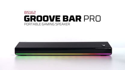 FANTECH BS162 GROOVE BAR PRO , 4-Mode Connectivity Speaker with Powerful Sound, and RGB Lights