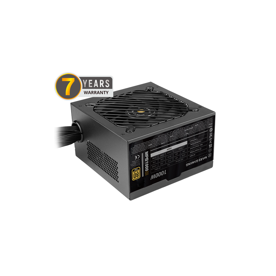 MARS GAMING MPB1000SI 1000W Power Supply
