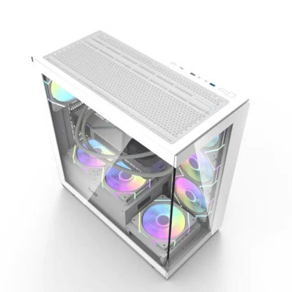 DarkFlash DS900 ATX PC Case - White