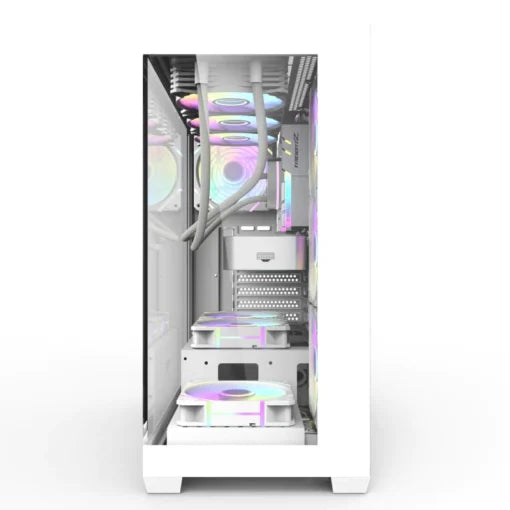 DarkFlash DS900 ATX PC Case - White