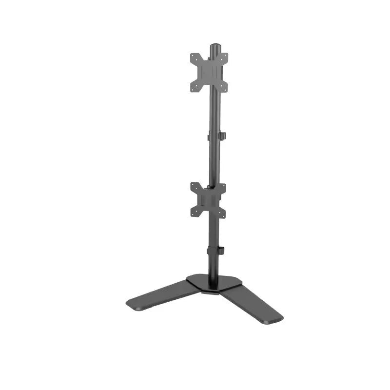 T002 Adjustable Vertical Dual Monitor Arm, for Screens 15 to 30 Inches