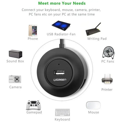 UGREEN USB 2.0 Hub 4 Ports CR106