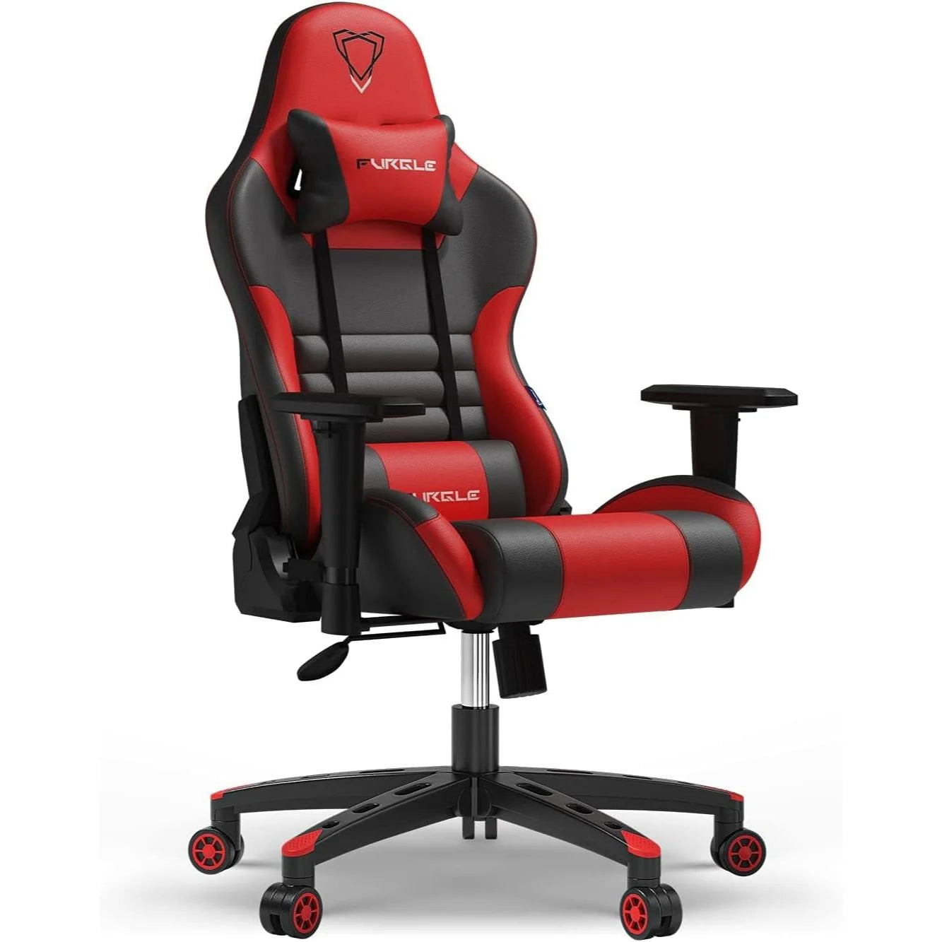 Furgle Gaming Chair | Racing Style High-Back - Red